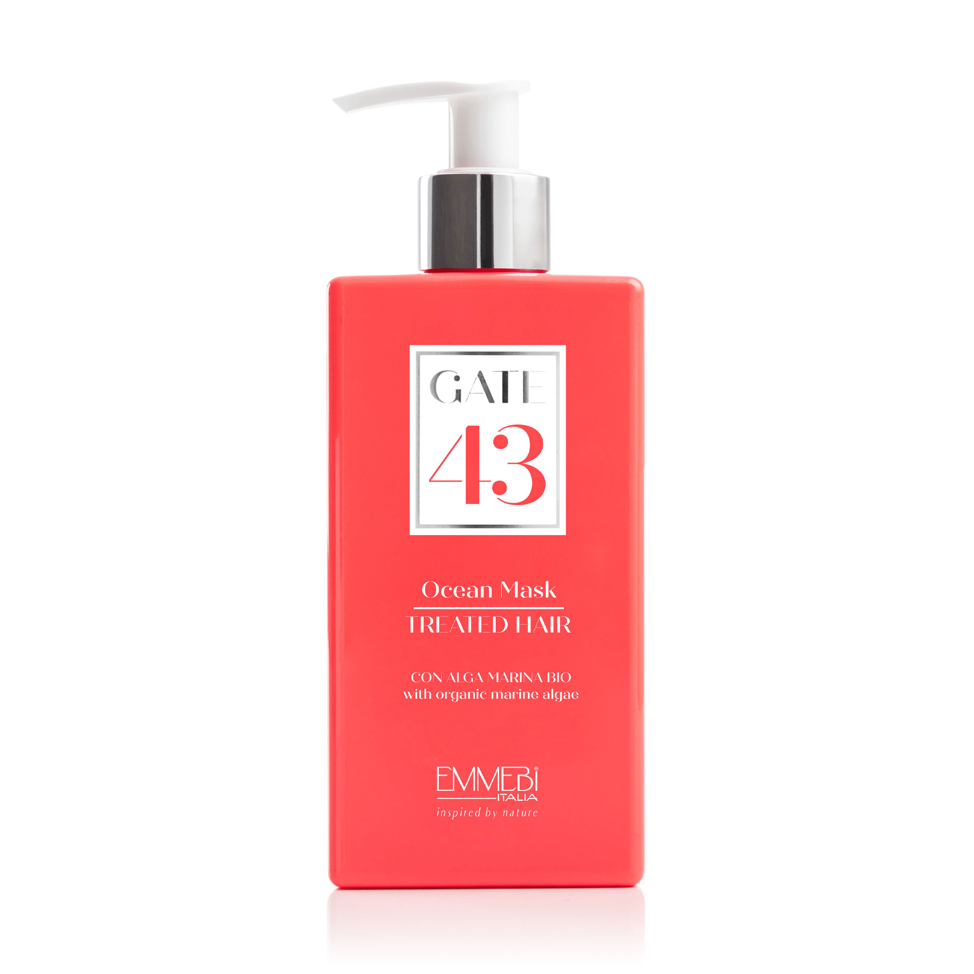 Маска Emmebi Italia Gate 43 Ocean Mask Treated Hair для фарбованого та пошкодженого волосся, 200 мл