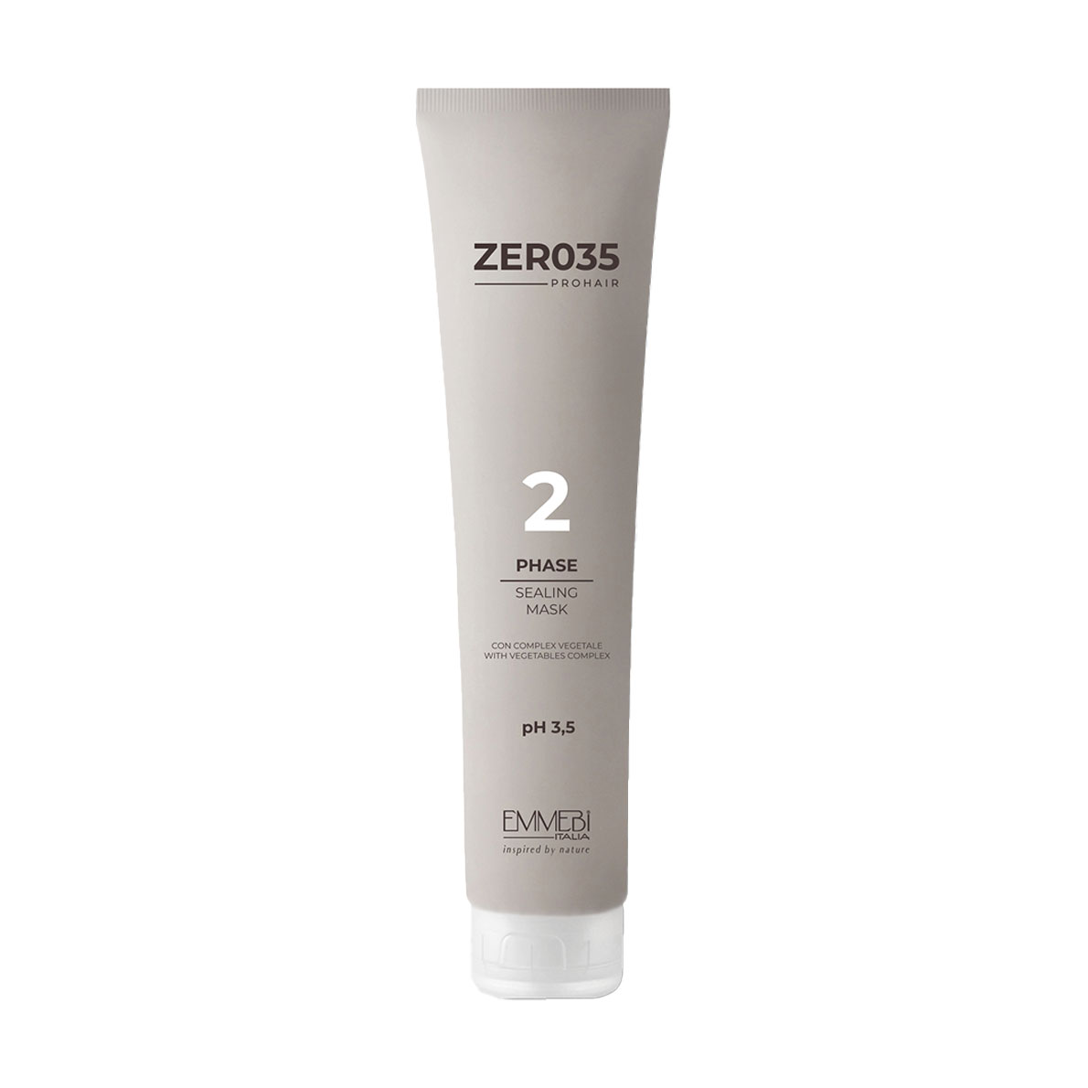Маска Emmebi Italia Zer035 Pro Hair Sealing Mask pH 3.5 для глибокого відновлення волосся, фаза 2, 200 мл